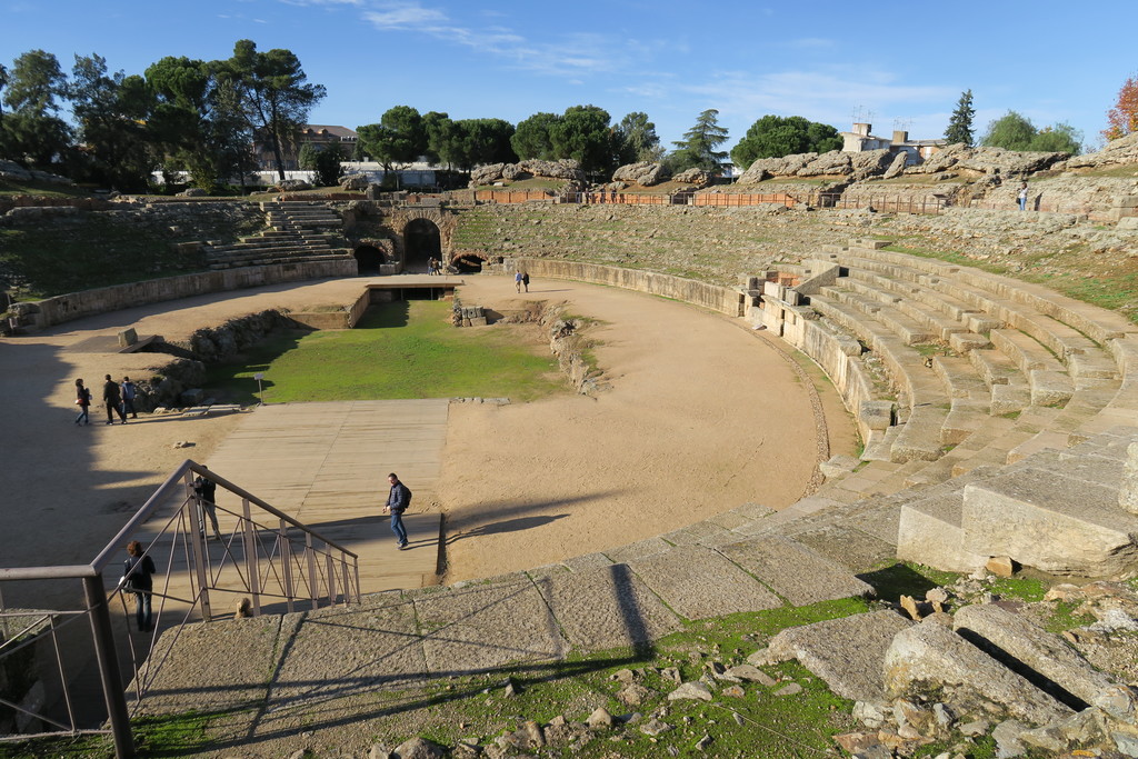 33.Anfiteatro y Teatro Romano Mérida.JPG