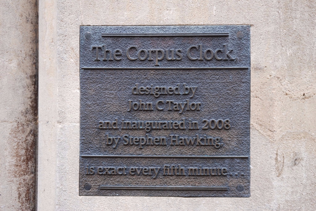 10.Corpus Clock Cambridge