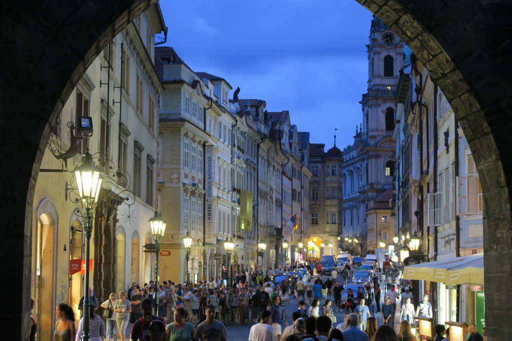 28.barrio de Mala Strana Praga