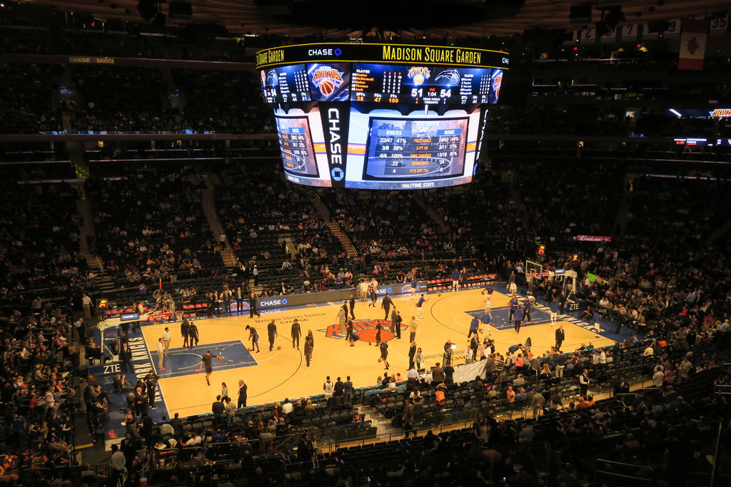 01.NBA en el Madison Square Garden