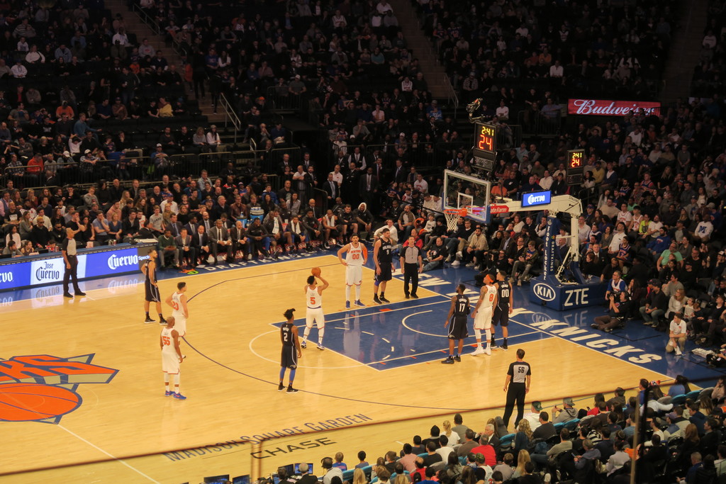 08.NBA en el Madison Square Garden