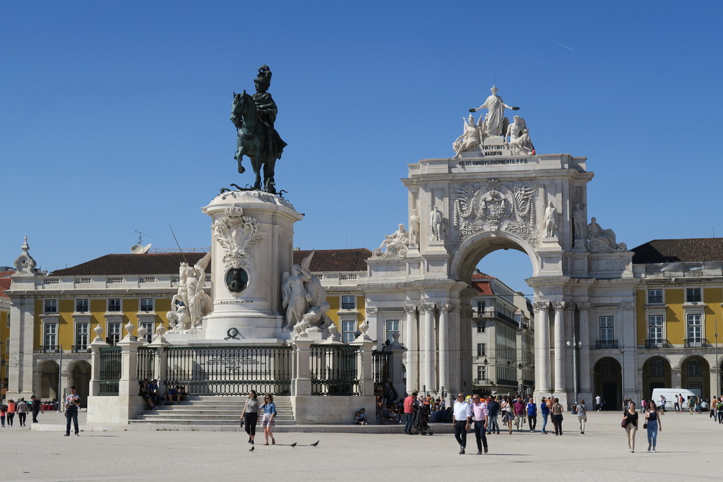 12.Plaza del comercio Lisboa