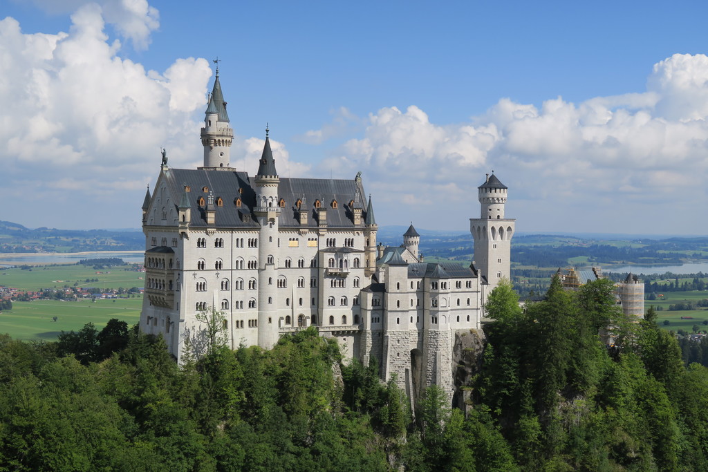 16.castillo de Neuschwanstein