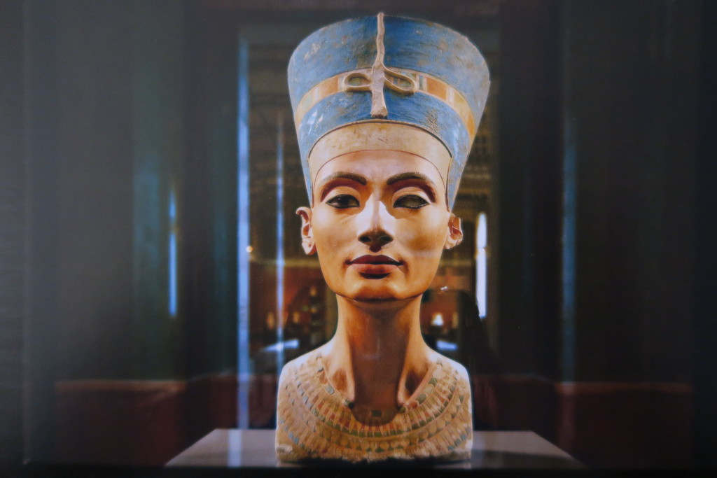 busto Nefertiti Isla de los museos