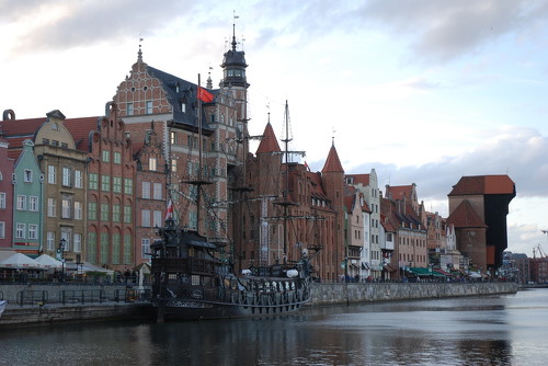 Grua medieval Gdansk