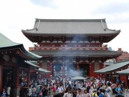 Templo Sensoji en Asakusa, Tokio